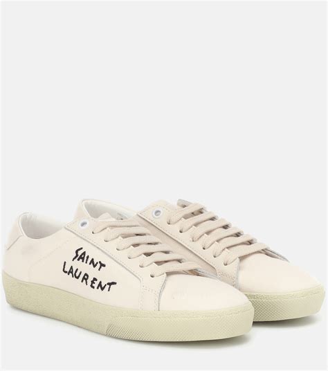 sneakers alte yves saint laurent|saint laurent sneakers women sale.